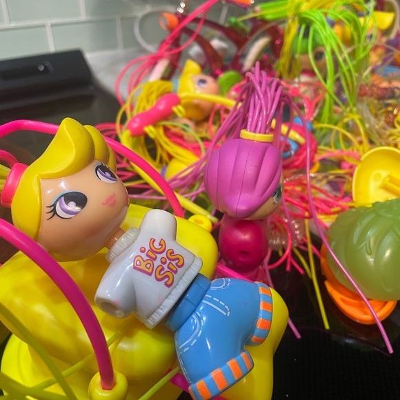 Colorful Vintage Doll Set with Accessories - Picture 7 of 16